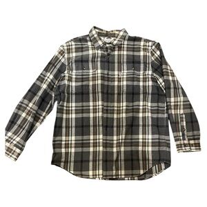 Carhartt flannel, caaual,dressy,size XL great condition. Perfect for all weather